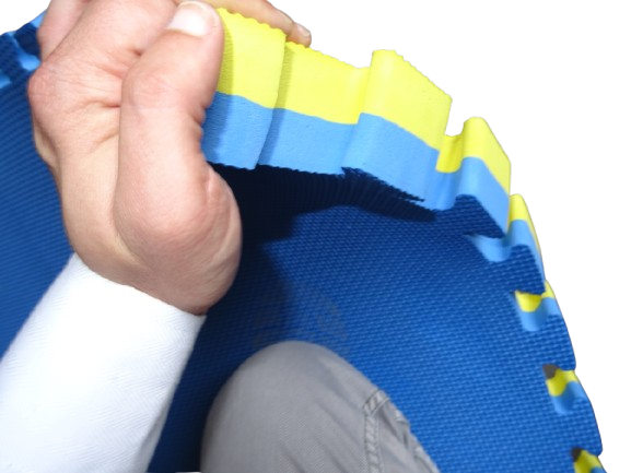 Tatami EVA em área infantil - Segurança para crianças